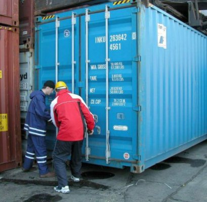 Container sosit din China, controlat în Portul Constanța!